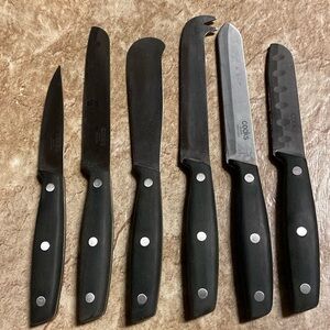 Knife Set Bundle JC Penney Kitchen Utensils